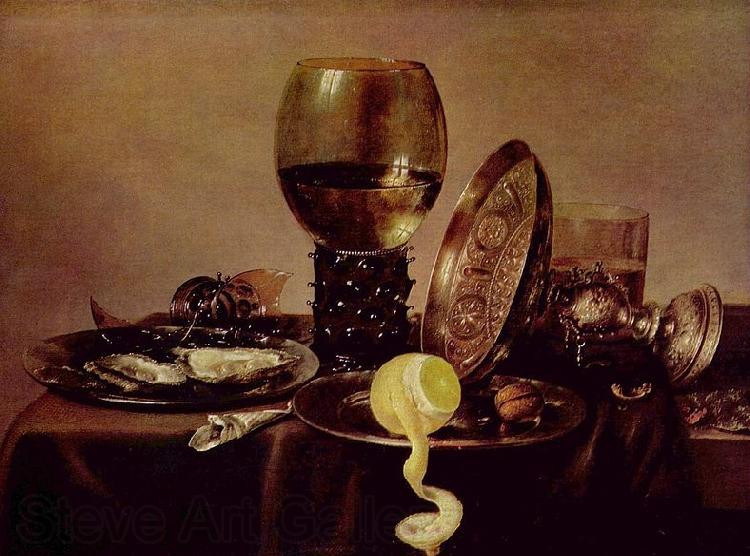 Willem Claesz Heda Stilleben Norge oil painting art